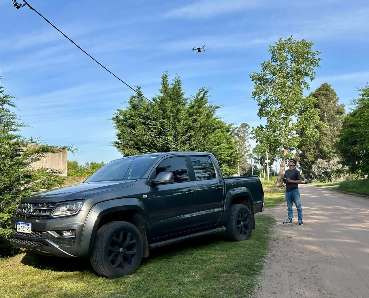 Captura aérea con dron para generar curvas de nivel mediante fotogrametría
